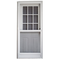 Cordell 925 Series Combination Door with 9-Lite Window (32x72x4 LH)