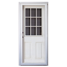 Cordell 925 Series Combination Door with 9-Lite Window (36x80x4 RH FV)