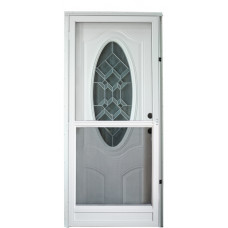Cordell 925 Series Combination Door with Decorative Oval Window (38x80x4 LH STD)