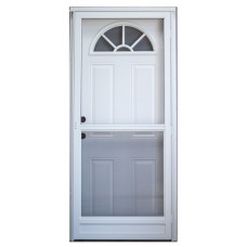 Cordell 925 Series Combination Door with Sunburst Window (32x76x4 RH)
