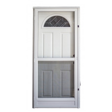 Cordell 925 Series Combination Door with WP Decorative Sunburst Window (32x72x4 LH)