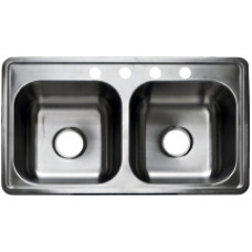 33x19 Stainless Steel Kitchen Sink